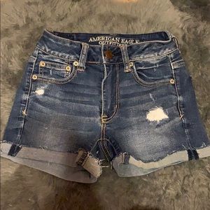 High Rise American Eagle Shorts